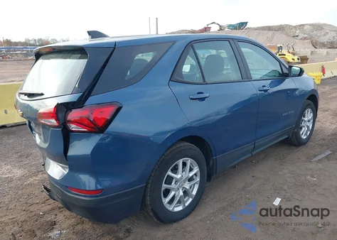 2024 Chevrolet Equinox Fwd Ls из США, поврежденный, VIN 3GNAXHEG3RL279763